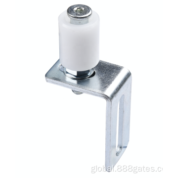 Nylon Roller with Lshape Bracket sliding gate Nylon roller guide wheel steel bracket Manufactory